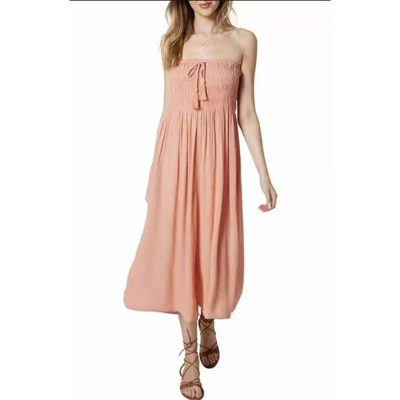 O'Neill Bonita Jumpsuit Swim Cover Up Size M Clay Orange New Wear 3-ways - Picture 1 of 7